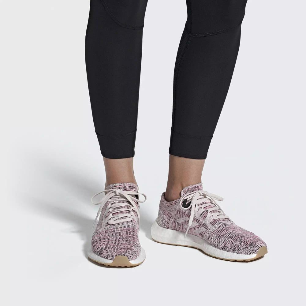 Adidas Pureboost Go Tenis Para Correr Morados Para Mujer (MX-83489)